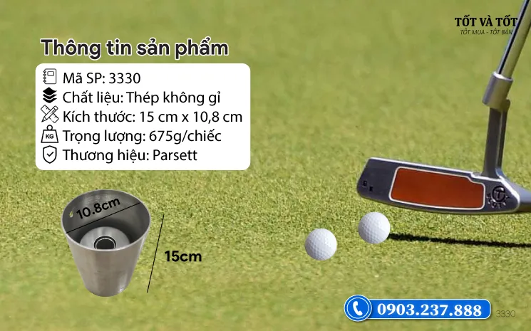 Lỗ golf Inox